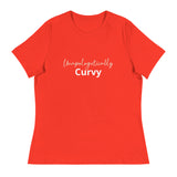 "Unapologetically Curvy" - Women's Relaxed T-Shirt