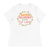 1_161 - Saved by grace free at last - Women's Relaxed T-Shirt