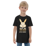 15 - Give me the eggs and nobody gets hurt - Youth jersey t-shirt