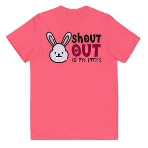 6 - Shout out to my peeps - Youth jersey t-shirt