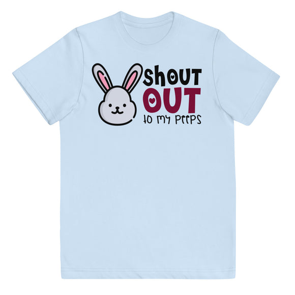 6 - Shout out to my peeps - Youth jersey t-shirt