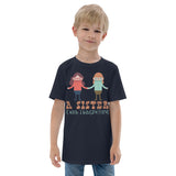 3_152 - A sister is worth a thousand friends - Youth jersey t-shirt