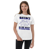 1_260 - Silence is the sleep that nourishes wisdom - Youth jersey t-shirt