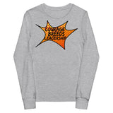 3_262 - Courage breeds leadership - Youth long sleeve tee