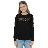 7 - Gobble - Youth long sleeve tee