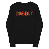 7 - Gobble - Youth long sleeve tee