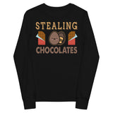 2_210 - Stealing chocolates - Youth long sleeve tee