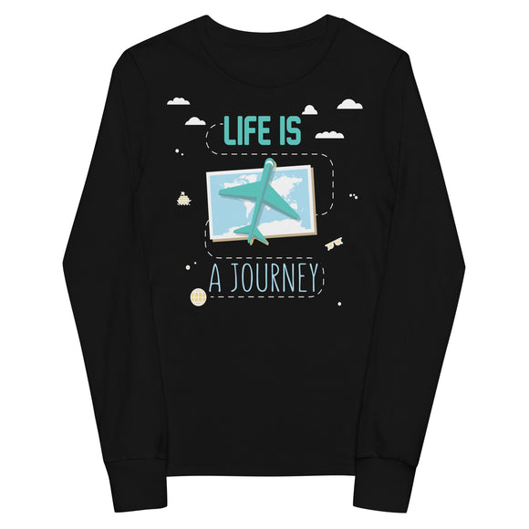3_36 - Life is a journey - Youth long sleeve tee