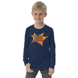 3_262 - Courage breeds leadership - Youth long sleeve tee