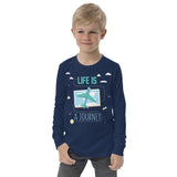 3_36 - Life is a journey - Youth long sleeve tee