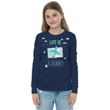 3_36 - Life is a journey - Youth long sleeve tee