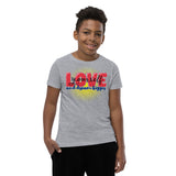 6_206 - Love yourself and dream bigger - Youth Short Sleeve T-Shirt