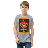 7_290 - Even a tiny spark will ignite the fire in a champion - Youth Short Sleeve T-Shirt