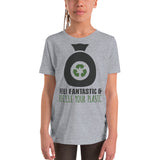 5_195 - Feel fantastic and recycle your plastic - Youth Short Sleeve T-Shirt