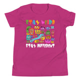 7_198 - Stay weird, stay different - Youth Short Sleeve T-Shirt