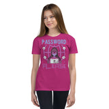 7_12 - Password please - Youth Short Sleeve T-Shirt