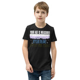 4_216 - Your age is measured by your dreams, not by the years - Youth Short Sleeve T-Shirt