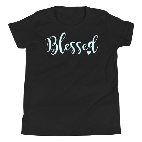 9 - Blessed - Youth Short Sleeve T-Shirt