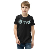 9 - Blessed - Youth Short Sleeve T-Shirt