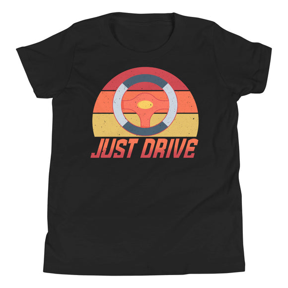 1_75 - Just drive - Youth Short Sleeve T-Shirt