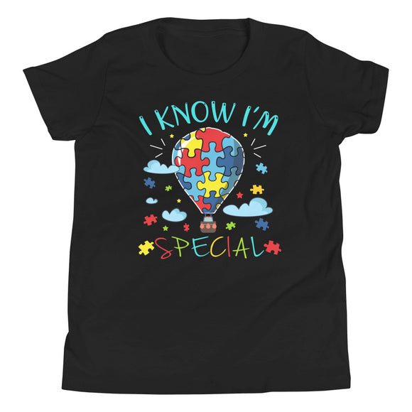 6_36 - I know I'm special - Youth Short Sleeve T-Shirt