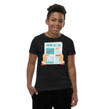 7_65 - Know all the facts - Youth Short Sleeve T-Shirt