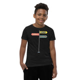 5_129 - Follow the lead or get out of the way - Youth Short Sleeve T-Shirt