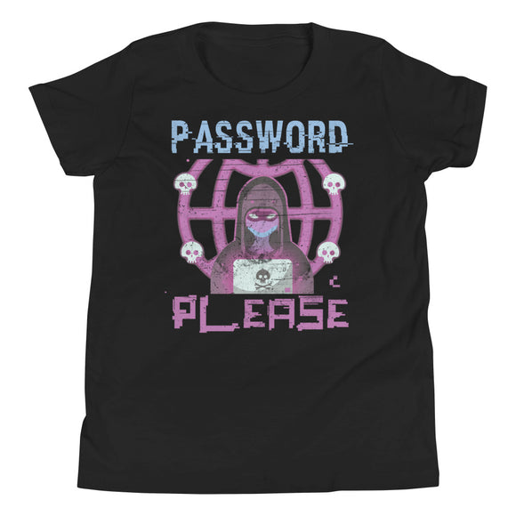 7_12 - Password please - Youth Short Sleeve T-Shirt
