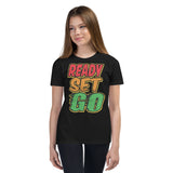 7_116 - Ready, set, go - Youth Short Sleeve T-Shirt