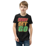 7_116 - Ready, set, go - Youth Short Sleeve T-Shirt