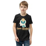 4_49 - Be open-minded - Youth Short Sleeve T-Shirt