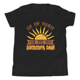 1_236 - Hip hip hooray for the hot summer day - Youth Short Sleeve T-Shirt