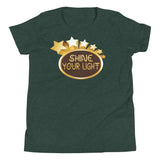 5_279 - Shine your light - Youth Short Sleeve T-Shirt