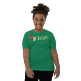 23 - Believe - Youth Short Sleeve T-Shirt