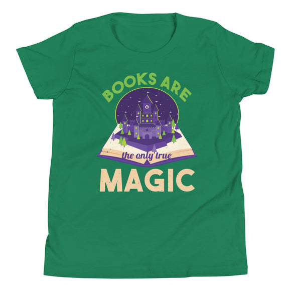2_51 - Books are the only true magic - Youth Short Sleeve T-Shirt