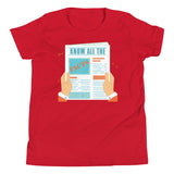 7_65 - Know all the facts - Youth Short Sleeve T-Shirt