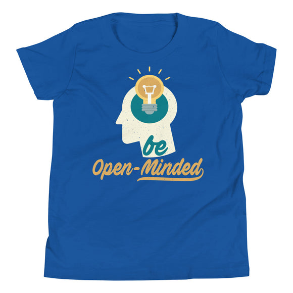4_49 - Be open-minded - Youth Short Sleeve T-Shirt