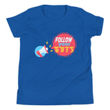 6_112 - Follow your guts - Youth Short Sleeve T-Shirt