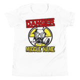 6_180 - Danger is my middle name - Youth Short Sleeve T-Shirt